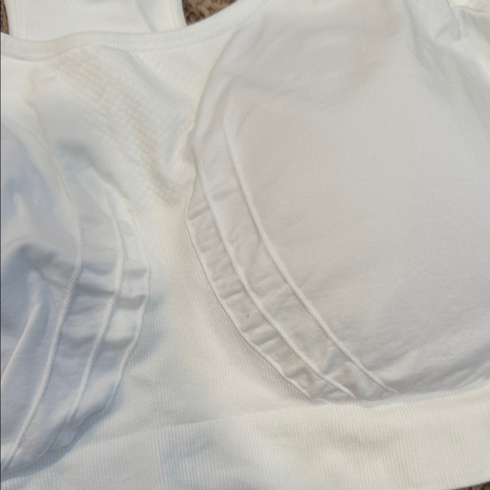 NWOT Shapermint Truekind White Reactive Sport Bra Size 2XL - Picture 3 of 9